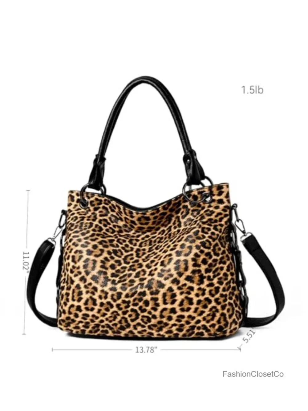 Vegan Leather Hobo Bag for Women Large Faux Leather Tote Shoulder Purse